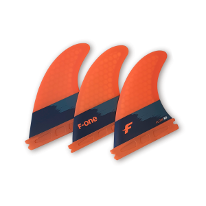 THRUSTER SET F-ONE FLOW XS - PAPAYA - Image 1