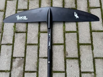 F-ONE SK8 750 (titan1) + carving (w) 141 - naudotas foil komplektas, puikaus stovio